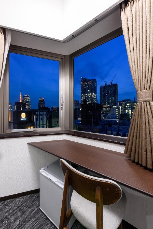 Shinbashi Urban Hotel Tokyo prefektur Exteriör bild